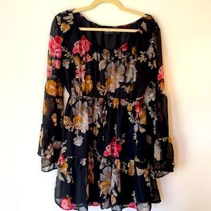 MINKPINK peasant mini dress